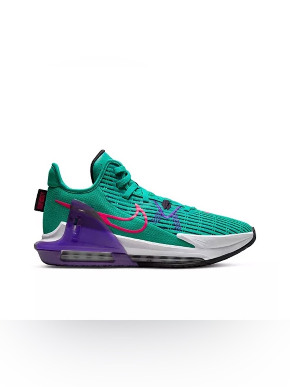 Nike Men's LeBron Witness VI Basketball Sneakers Size 11 Emerald Berry